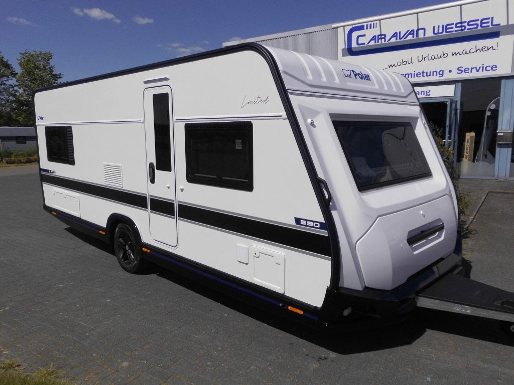 Caravan Polar 590 590 FD Limited 2x ALDE Backofen, Sound uvm..
