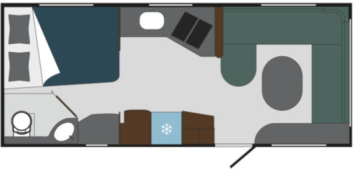 Caravan Polar Chimera 590 FWL NEUHEIT Klima Mover
