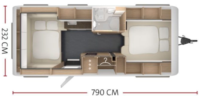 Caravan Tabbert PEP PANTIGA 390 WD TV,Markise ,Sat