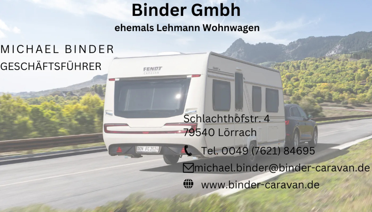 Caravan Wohnwagen Fendt Bianco Activ 515 SKF Neues Modell