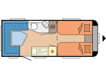 Caravan Wohnwagen Hobby Maxia 495 UL