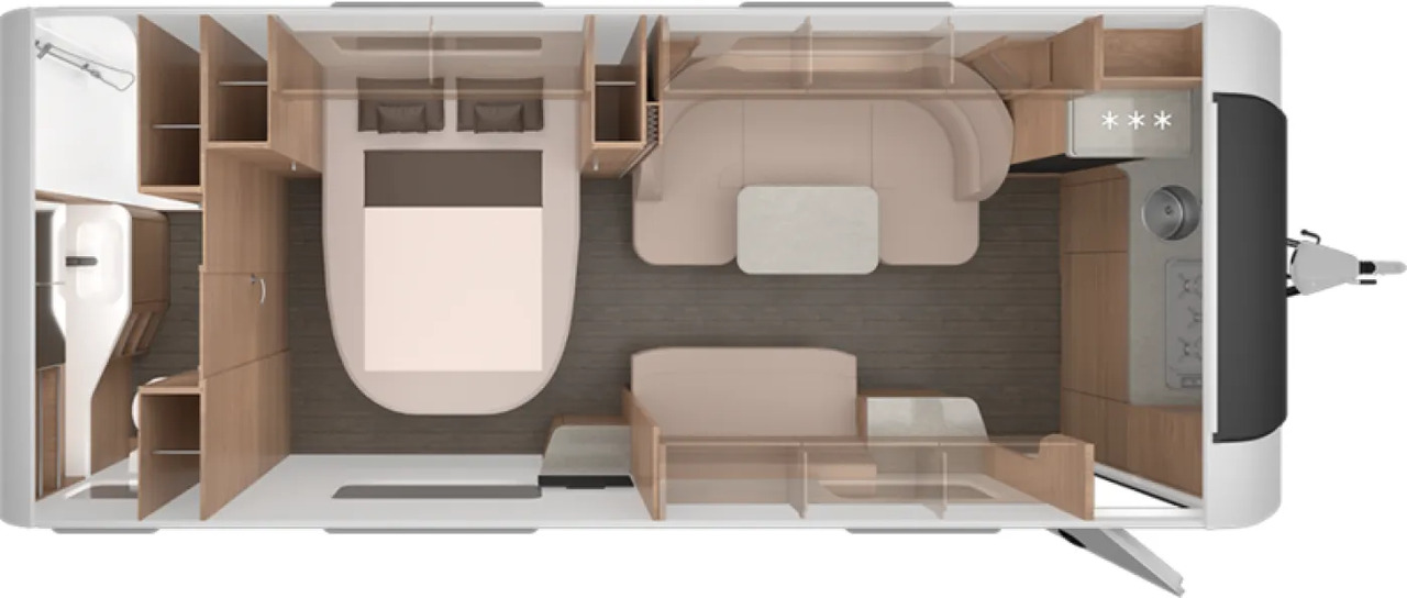 Caravan Wohnwagen Knaus Südwind 650 PXB 60 YEARS