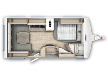 Nieuw Caravan Fendt 465 SFB Bianco Selection 2023: afbeelding 1