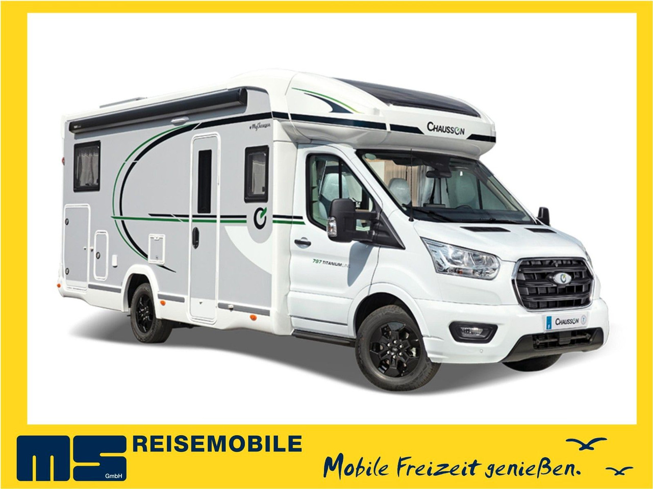 Half integraal camper Chausson 627 TITANIUM /-2026- / 165PS - 8G. AUTOMATIK