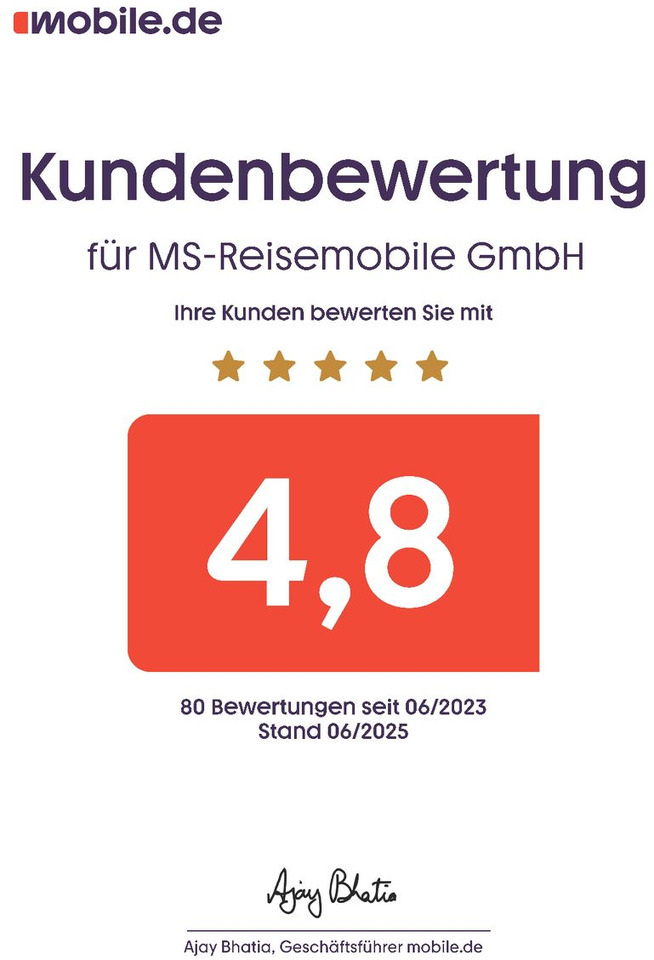 Half integraal camper Chausson 627 TITANIUM / EINZELBETTEN & 2P. HUBBETT