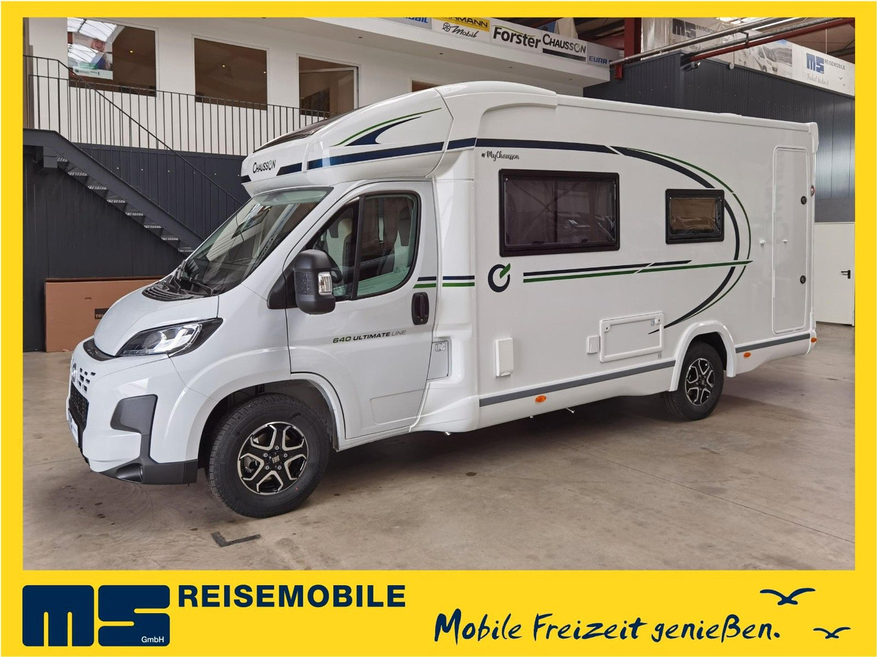 Half integraal camper Chausson 640 ULTIMATE / -2026- / 180PS-8G. / XXL- HUBBETT