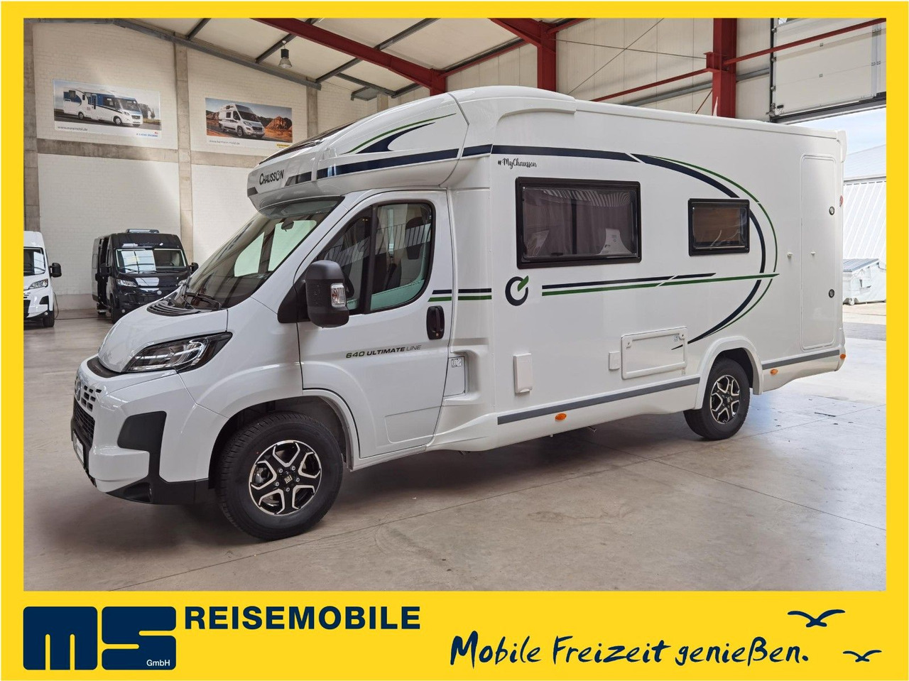 Half integraal camper Chausson 640 ULTIMATE / -2026- / XXL- HUBBETT & RAUMBAD