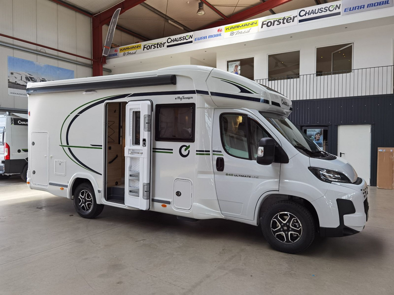 Half integraal camper Chausson 640 ULTIMATE / MODELL 2026 / XXL- HUBBETT