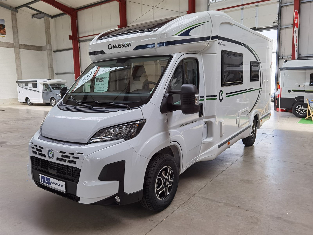 Half integraal camper Chausson 640 ULTIMATE / MODELL 2026 / XXL- HUBBETT
