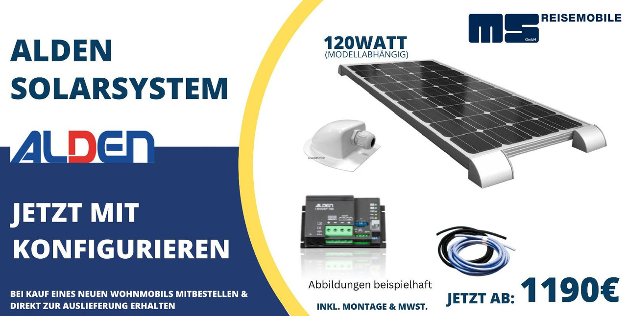 Half integraal camper Chausson 640 ULTIMATE / MODELL 2026 / XXL- HUBBETT