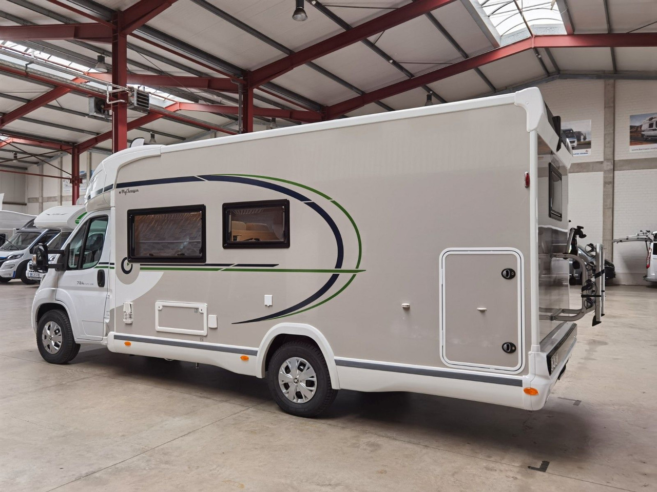 Half integraal camper Chausson 724 ETAPE - LINE /140PS /ZUBEHÖR & CONNECT PAKET