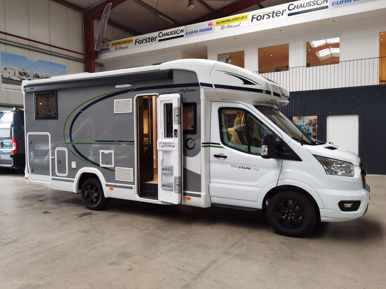 Half integraal camper Chausson 777 ETAPE LINE / -2025- / 165PS /  EINZELBETTEN