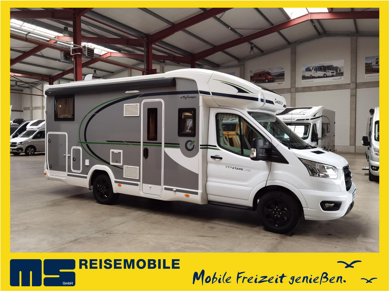 Half integraal camper Chausson 777 ETAPE LINE / -2025- / HUBBETT & EINZELBETTEN