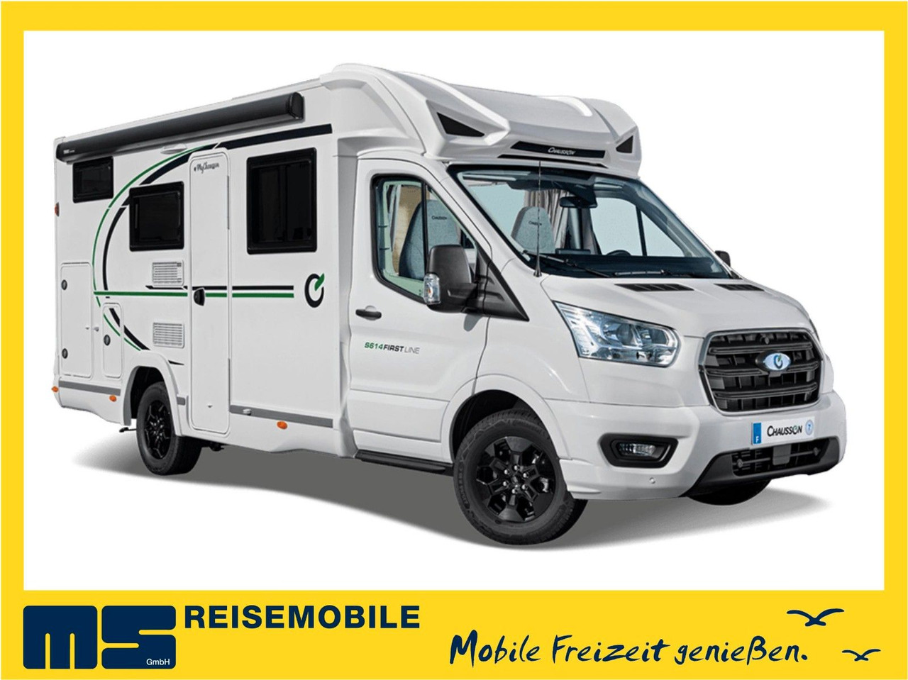 Half integraal camper Chausson S 697 FIRST LINE / - 2026 - /  EINZELBETTEN