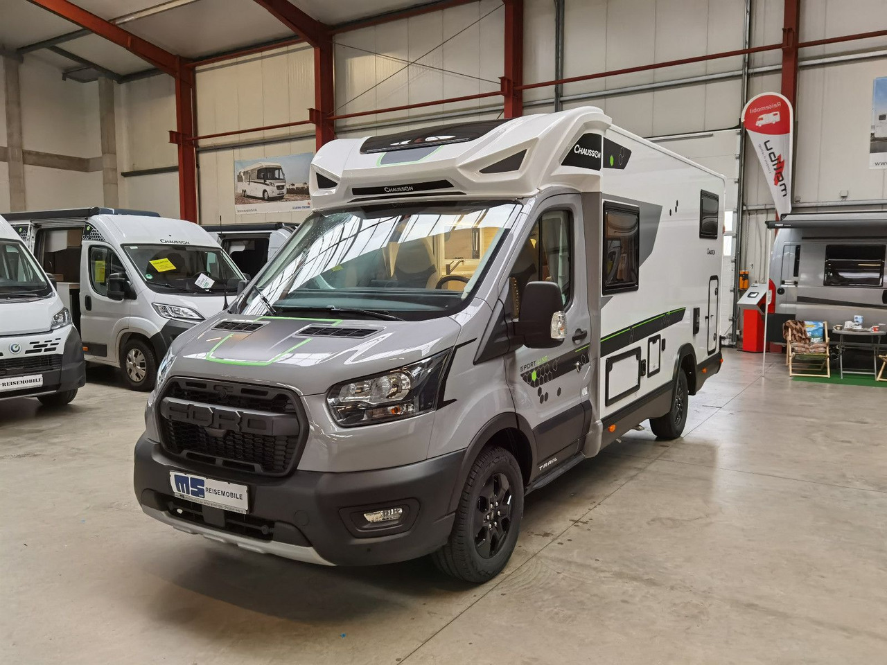 Half integraal camper Chausson S 697 SPORT LINE / - 2026 - / EINZELBETTEN