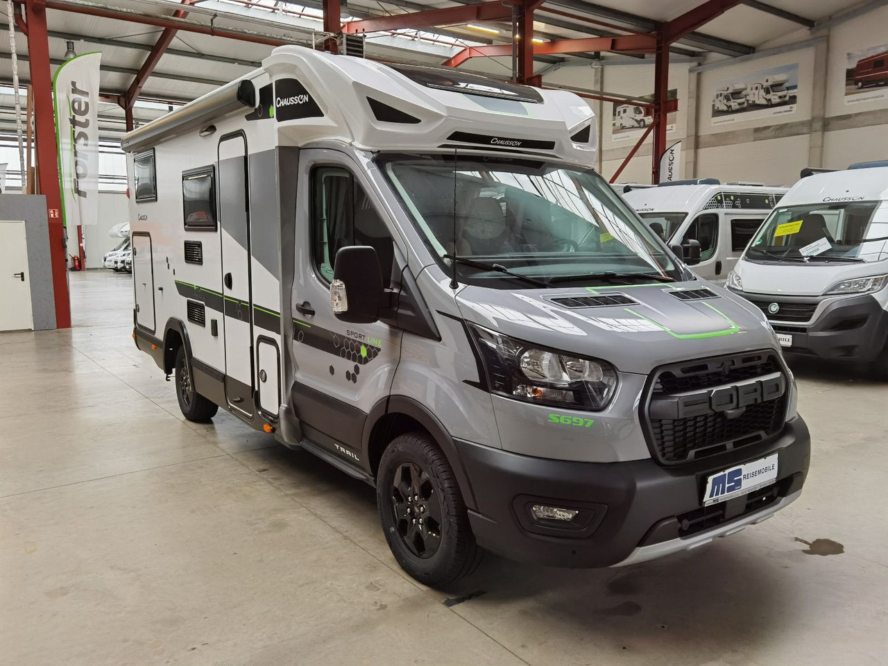 Half integraal camper Chausson S 697 SPORT LINE / - 2026 - / EINZELBETTEN