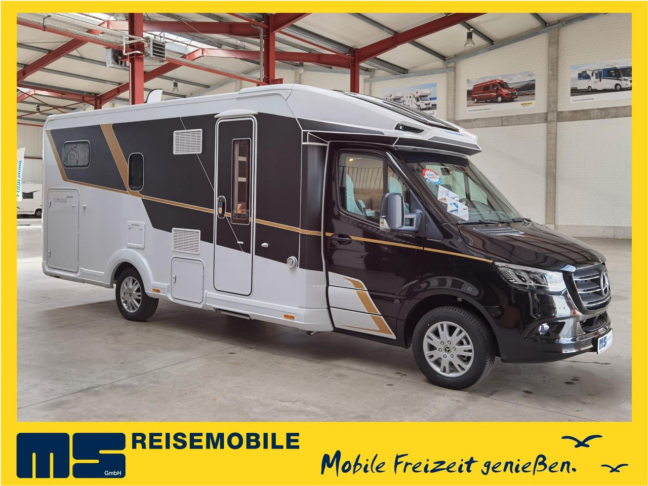 Half integraal camper Eura Mobil CONTURA 766 EB /LUMINARY PAKET / EINZELBETTEN