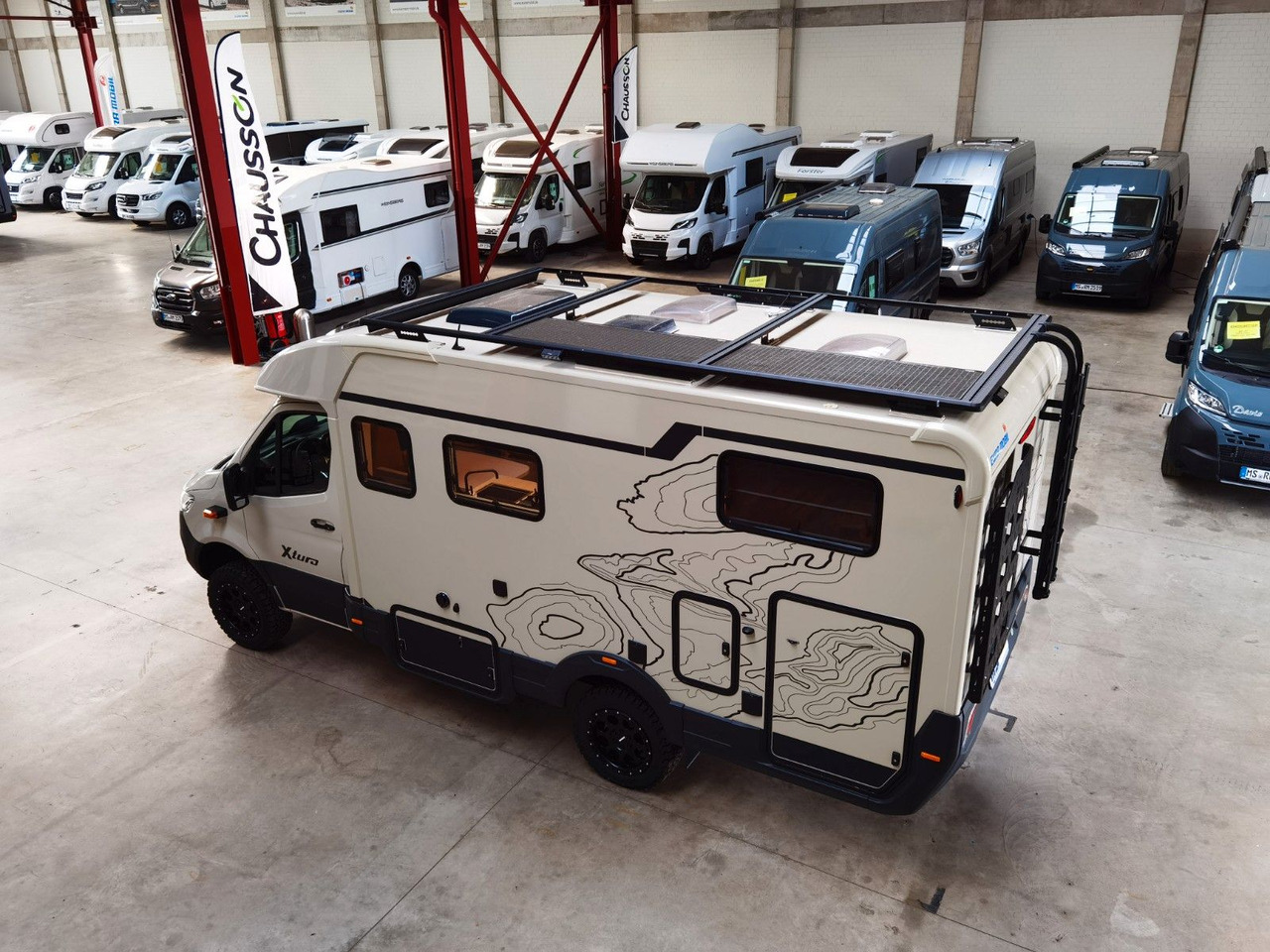 Half integraal camper Eura Mobil XTURA 686 EF / - 2025 - / 4x4 - FERNREISEMOBIL