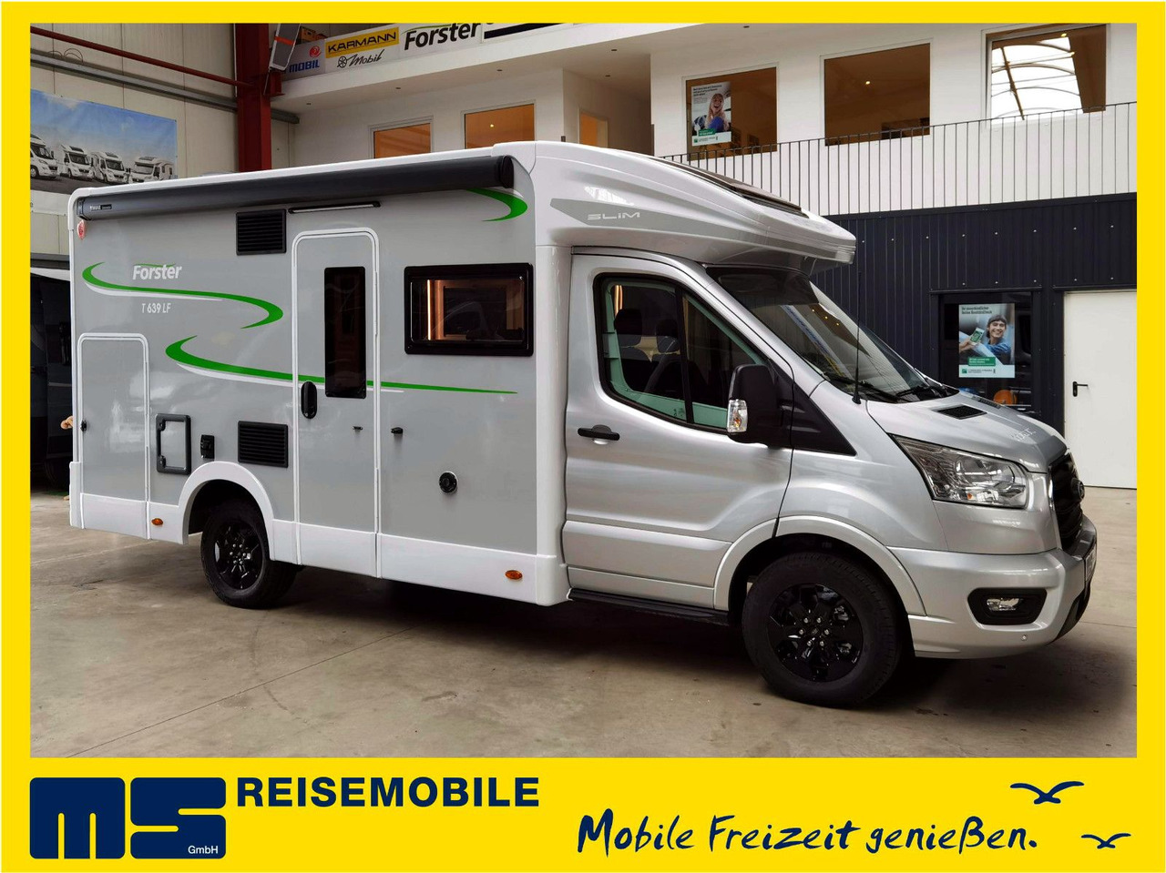 Half integraal camper Forster T 639 LF COUPÉ /-2025- /165PS / SILVER - EDITION