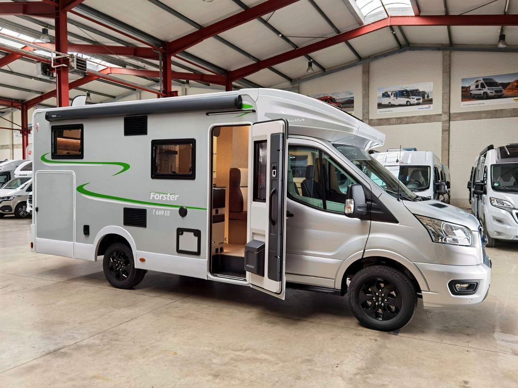 Half integraal camper Forster T 669 EBN COUPÈ / -2025-/165PS/ SILVER - EDITION