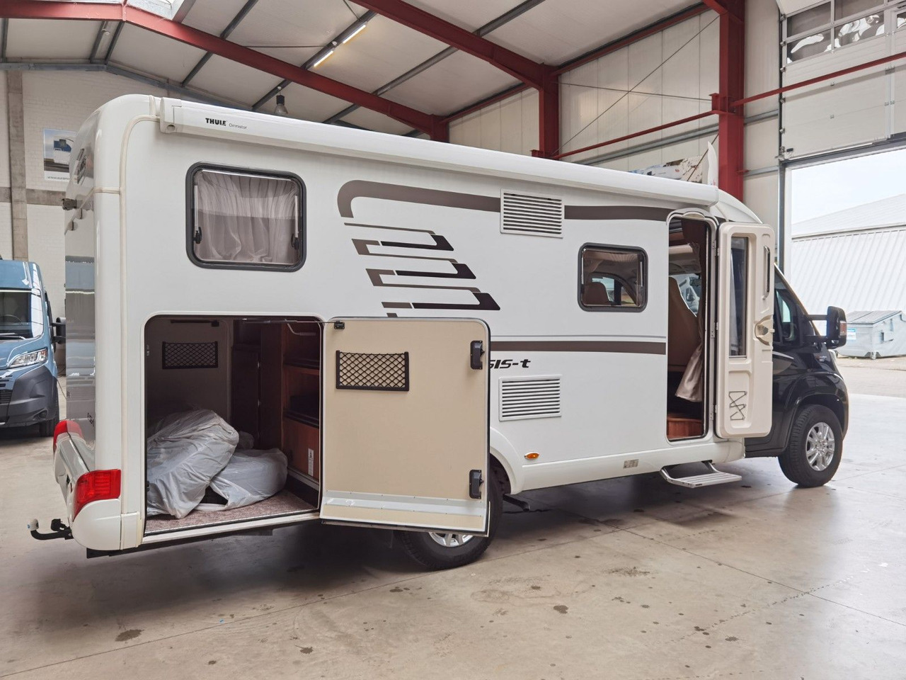 Half integraal camper HYMER / ERIBA / HYMERCAR EXSIS T 588 / SAT / AHK / NAVI / EINZELBETTEN