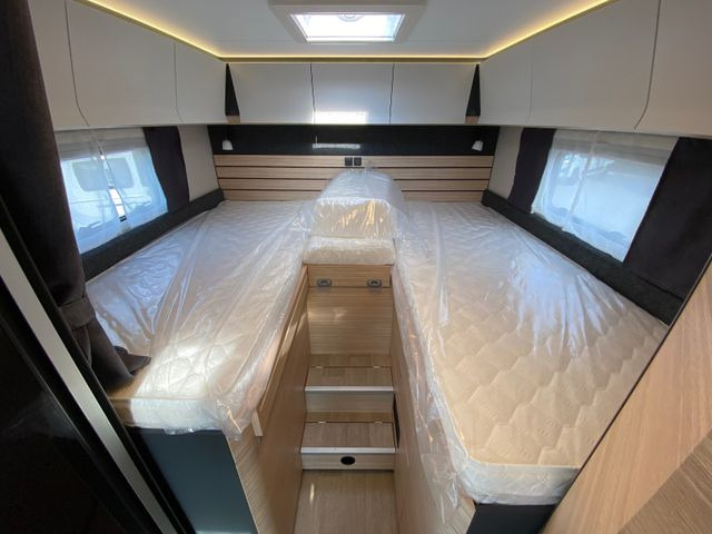 Half integraal camper Hobby Optima De Luxe T65 GE Modell 2024