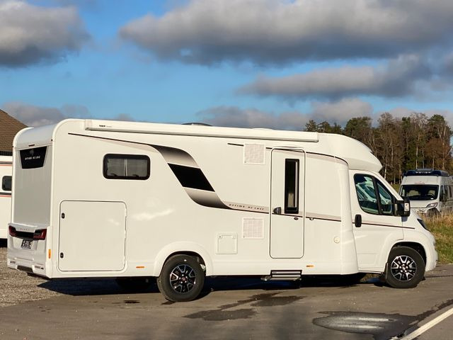 Half integraal camper Hobby Optima De Luxe T70 GE