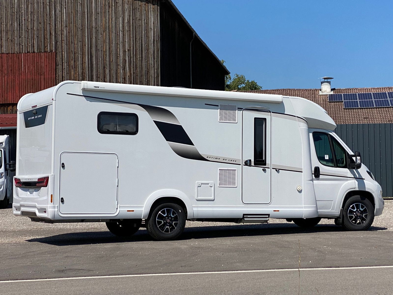 Half integraal camper Hobby Optima De Luxe T70 GE