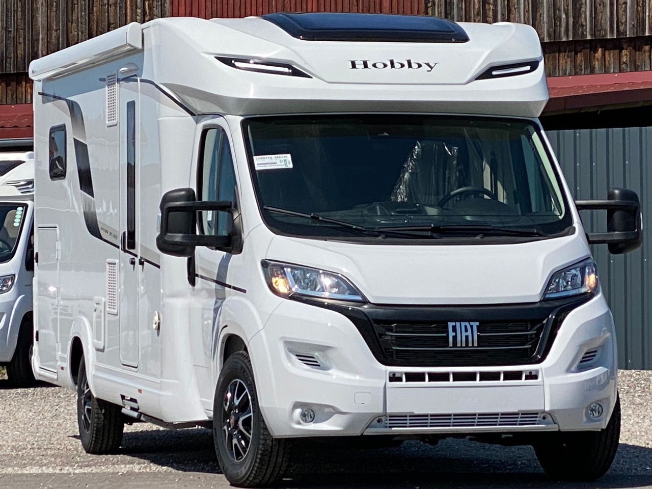Half integraal camper Hobby Optima De Luxe T70 GE
