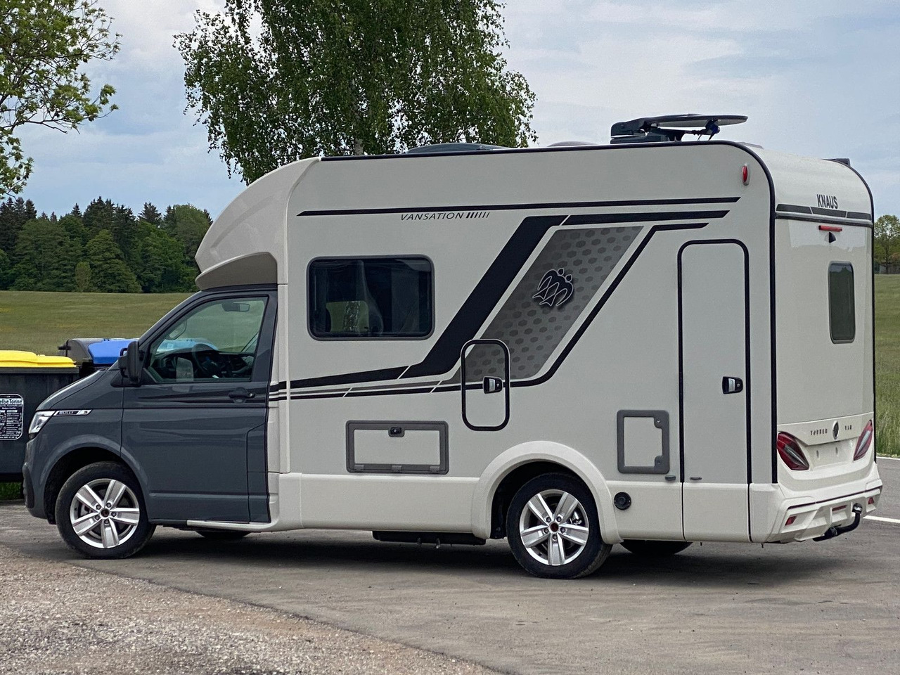 Half integraal camper Knaus Tourer Van 500 LT, slide Bett, 4 P. Zulassung