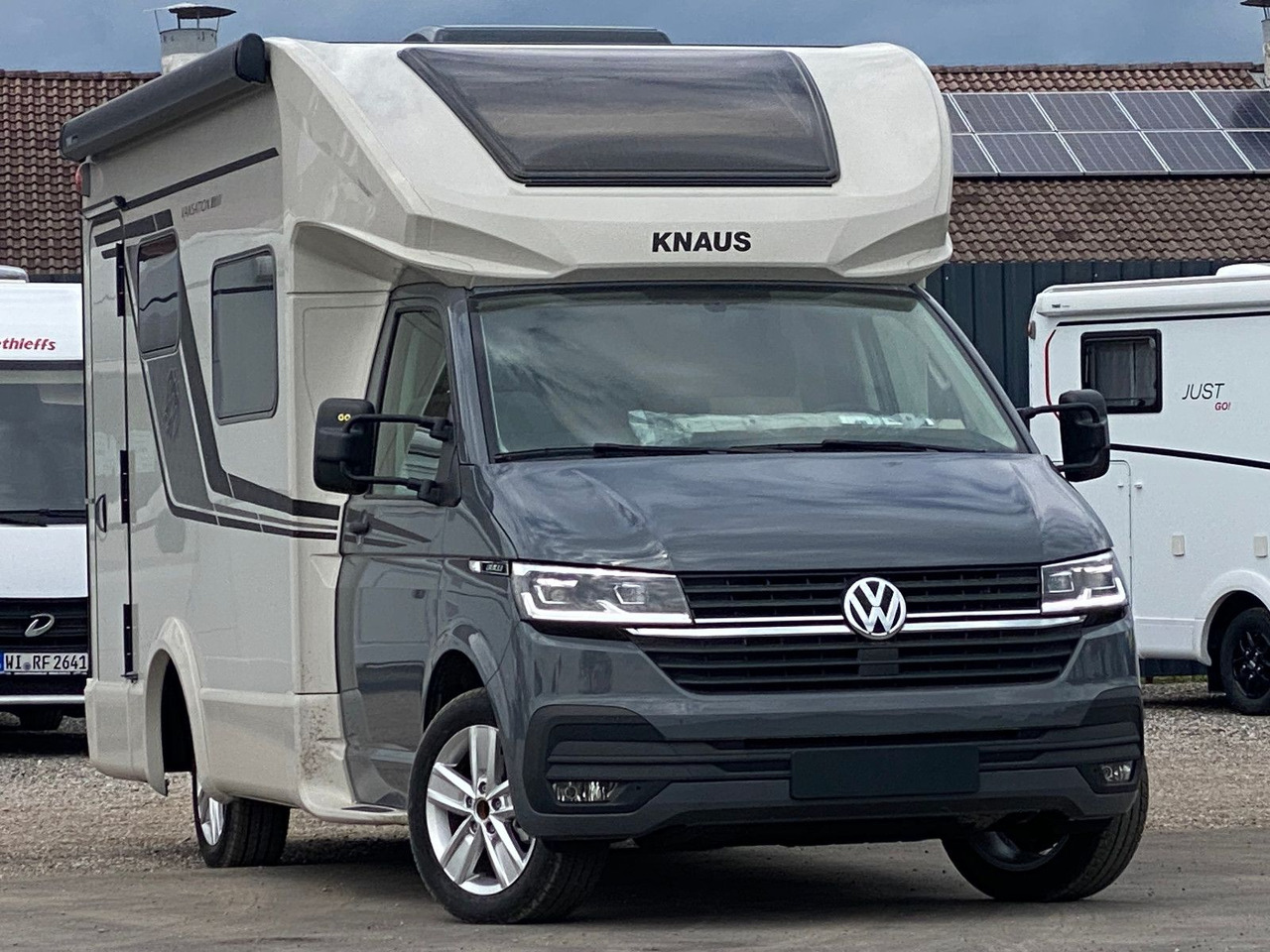 Half integraal camper Knaus Tourer Van 500 LT, slide Bett, 4 P. Zulassung