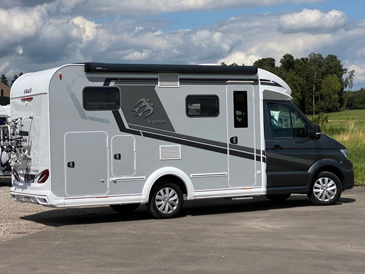 Half integraal camper Knaus Van TI PLUS Platinium Selection 650 MEG,Automat