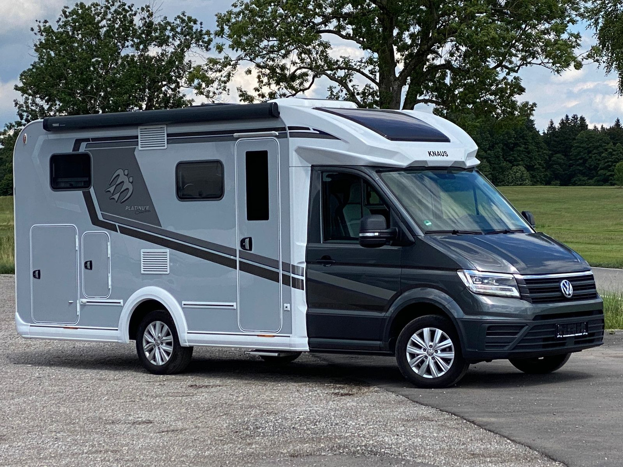 Half integraal camper Knaus Van TI PLUS Platinium Selection 650 MEG,Automat