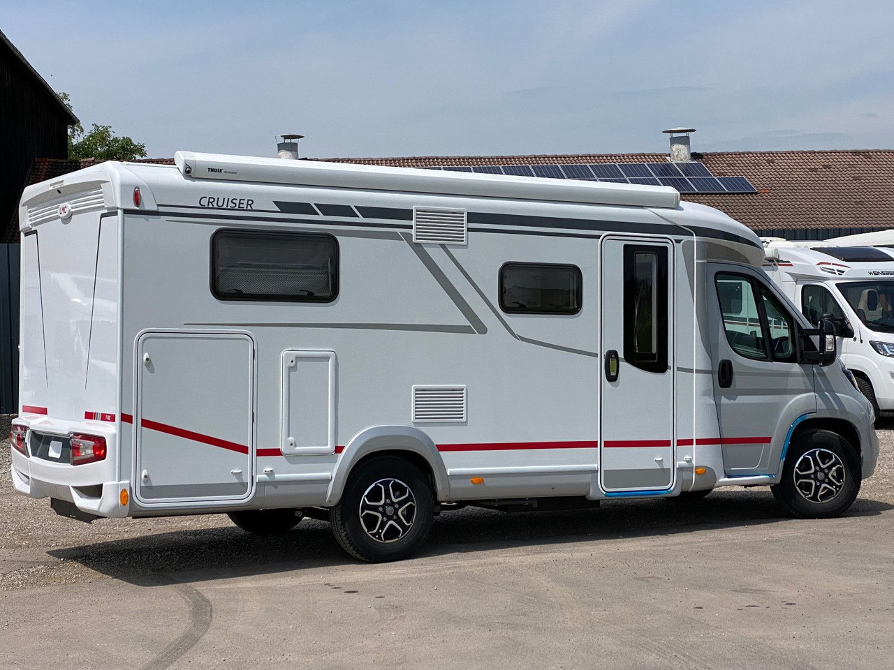 Half integraal camper LMC T 662 Grey Selection, Markise,Navi,