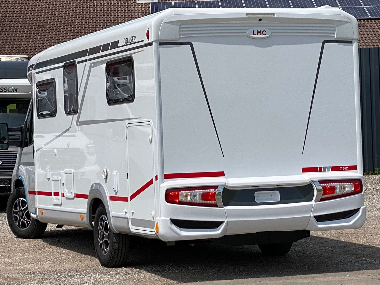 Half integraal camper LMC T 662 Grey Selection, Markise,Navi,