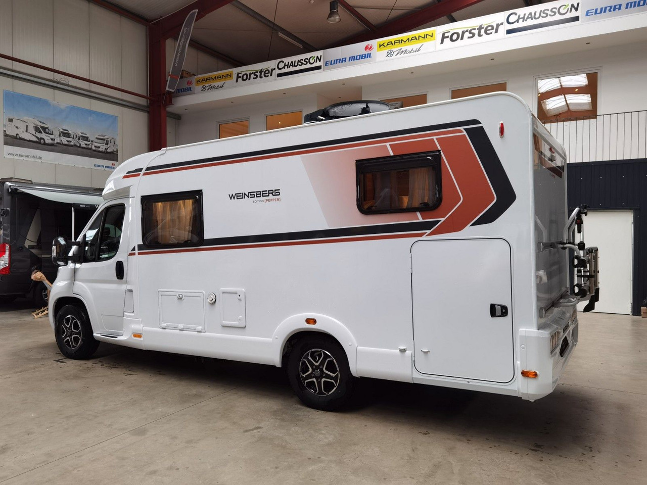 Half integraal camper Weinsberg CARACOMPACT 600 MEG EDITION-PEPPER/ EINZELBETTEN