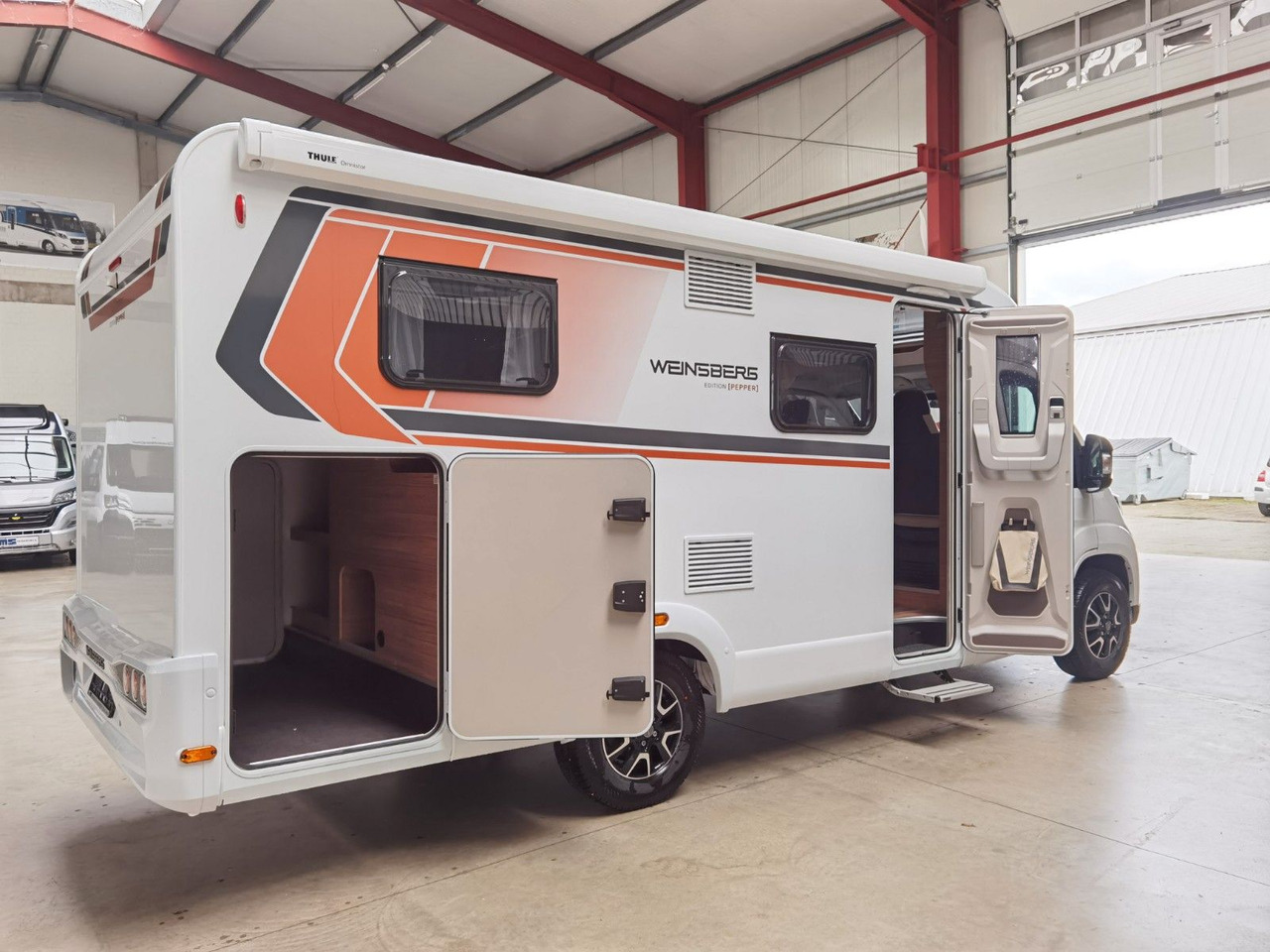 Half integraal camper Weinsberg CARACOMPACT 600 MEG PEPPER / MODELL 2026
