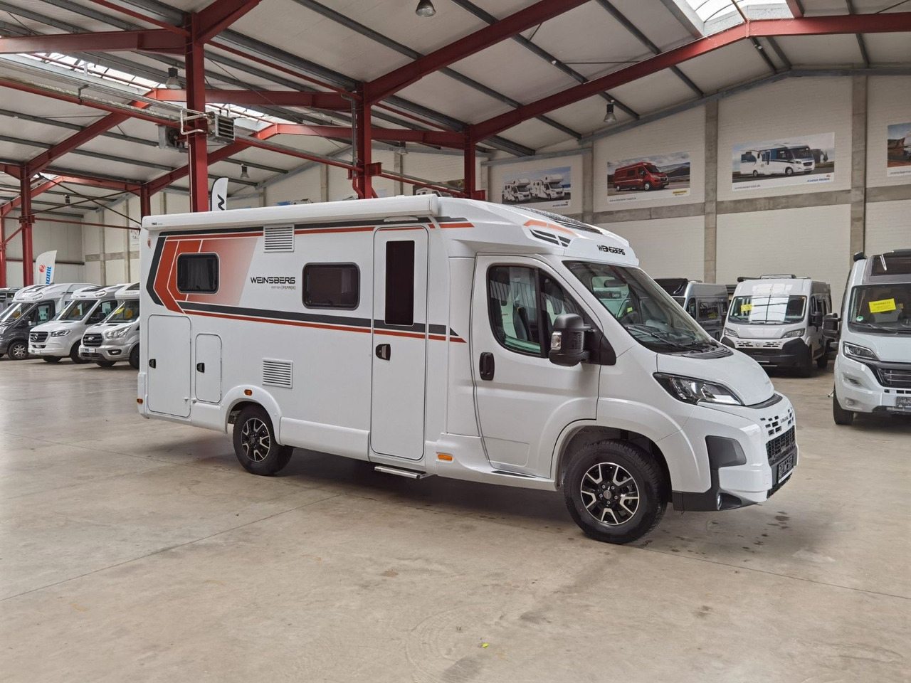 Half integraal camper Weinsberg CARACOMPACT 600 MEG PEPPER / MODELL 2026