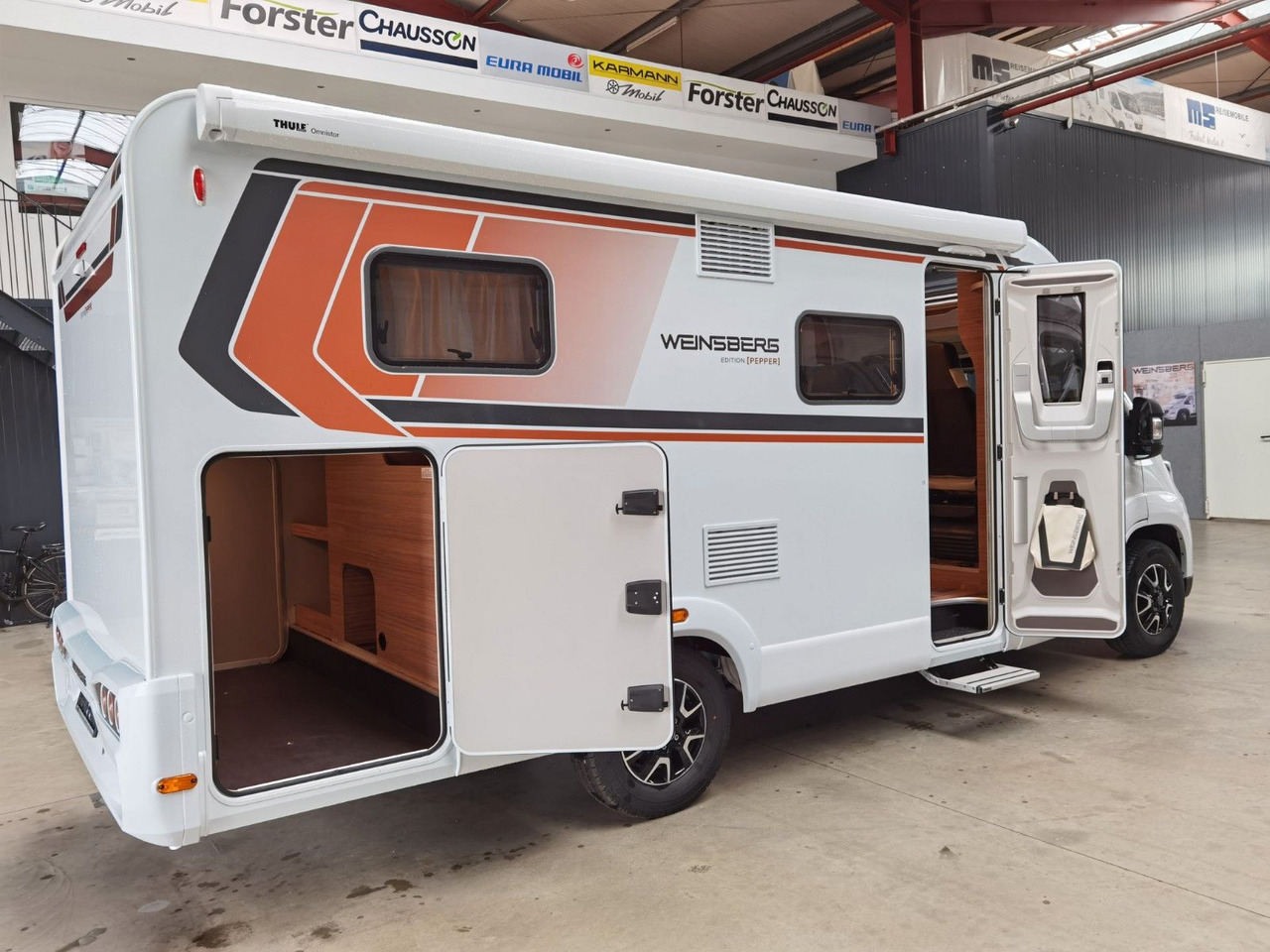 Half integraal camper Weinsberg CARACOMPACT 600 MEG PEPPER / MODELL 2026