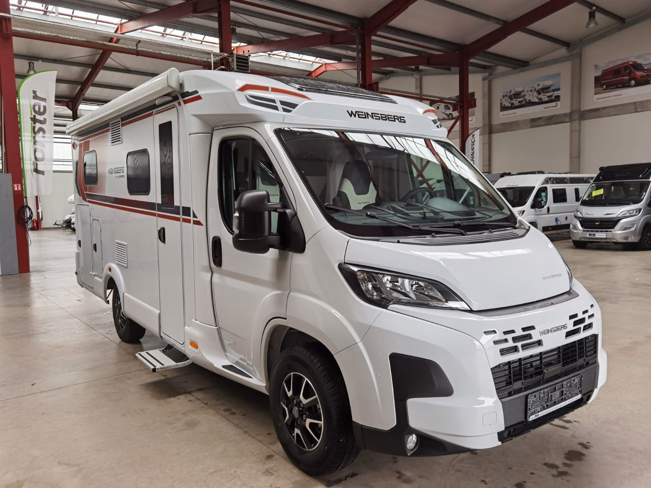 Half integraal camper Weinsberg CARACOMPACT 600 MEG PEPPER / MODELL 2026