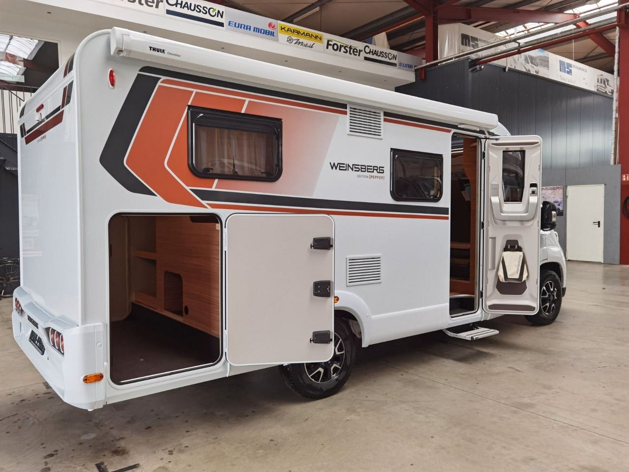 Half integraal camper Weinsberg CARACOMPACT 600 MEG PEPPER / MODELL 2026