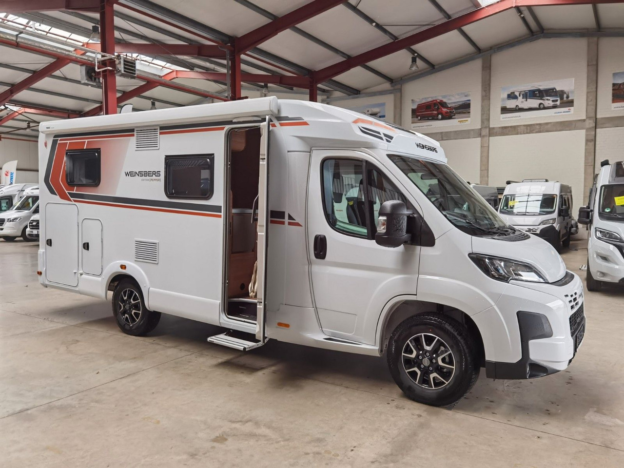 Half integraal camper Weinsberg CARACOMPACT 600 MEG PEPPER / MODELL 2026