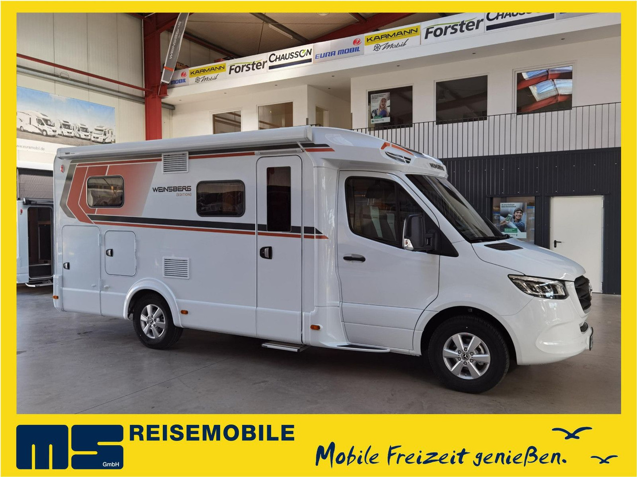 Half integraal camper Weinsberg CARACOMPACT 640 MEG EDITION-PEPPER /-MODELL 2025