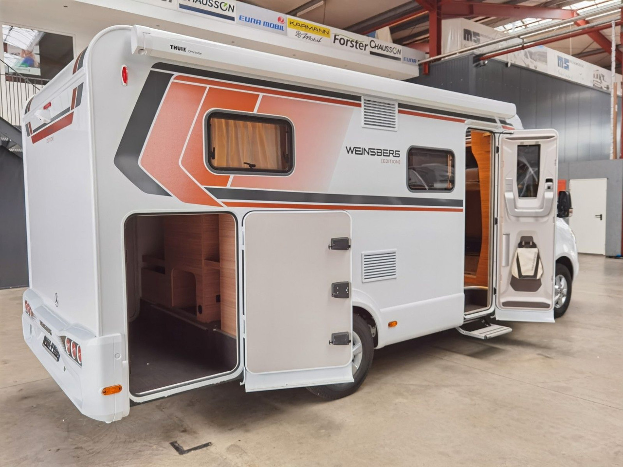 Half integraal camper Weinsberg CARACOMPACT 640 MEG EDITION-PEPPER /-MODELL 2026