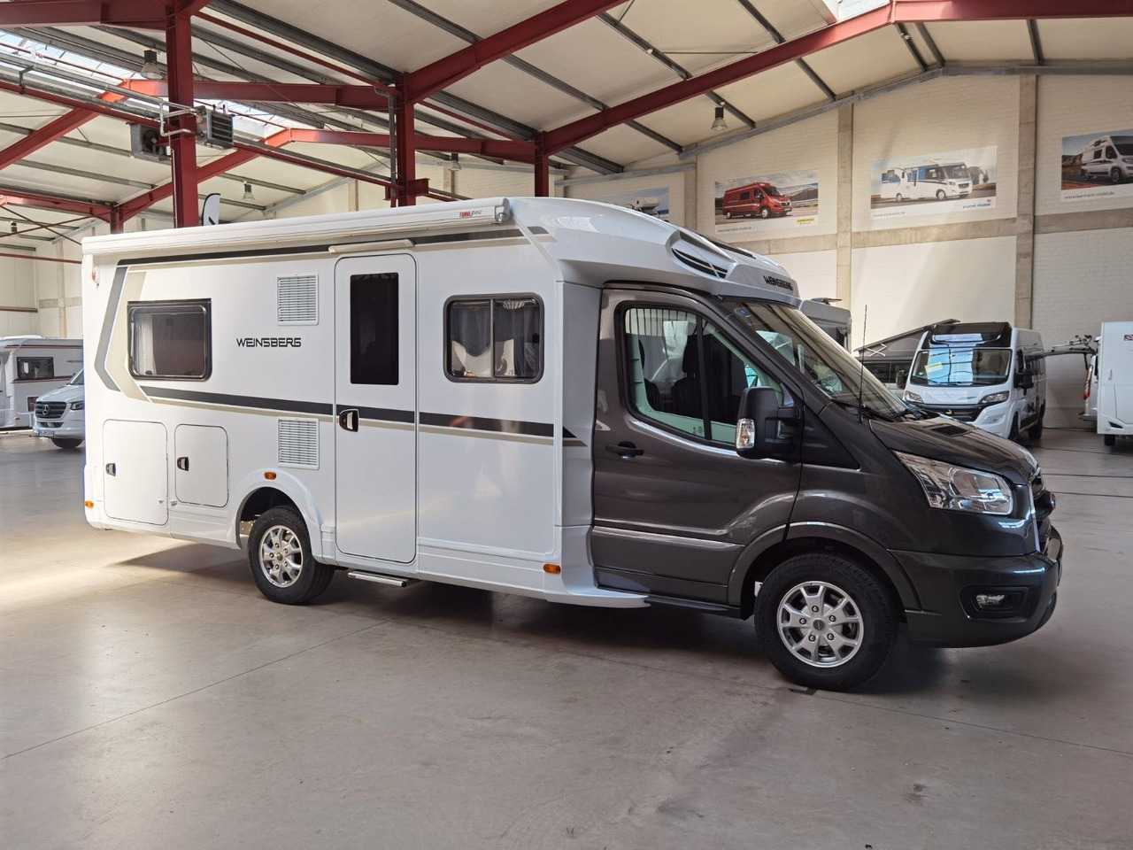 Half integraal camper Weinsberg CARALOFT 650 MF /-2024-/ 155PS / SEITENBETT