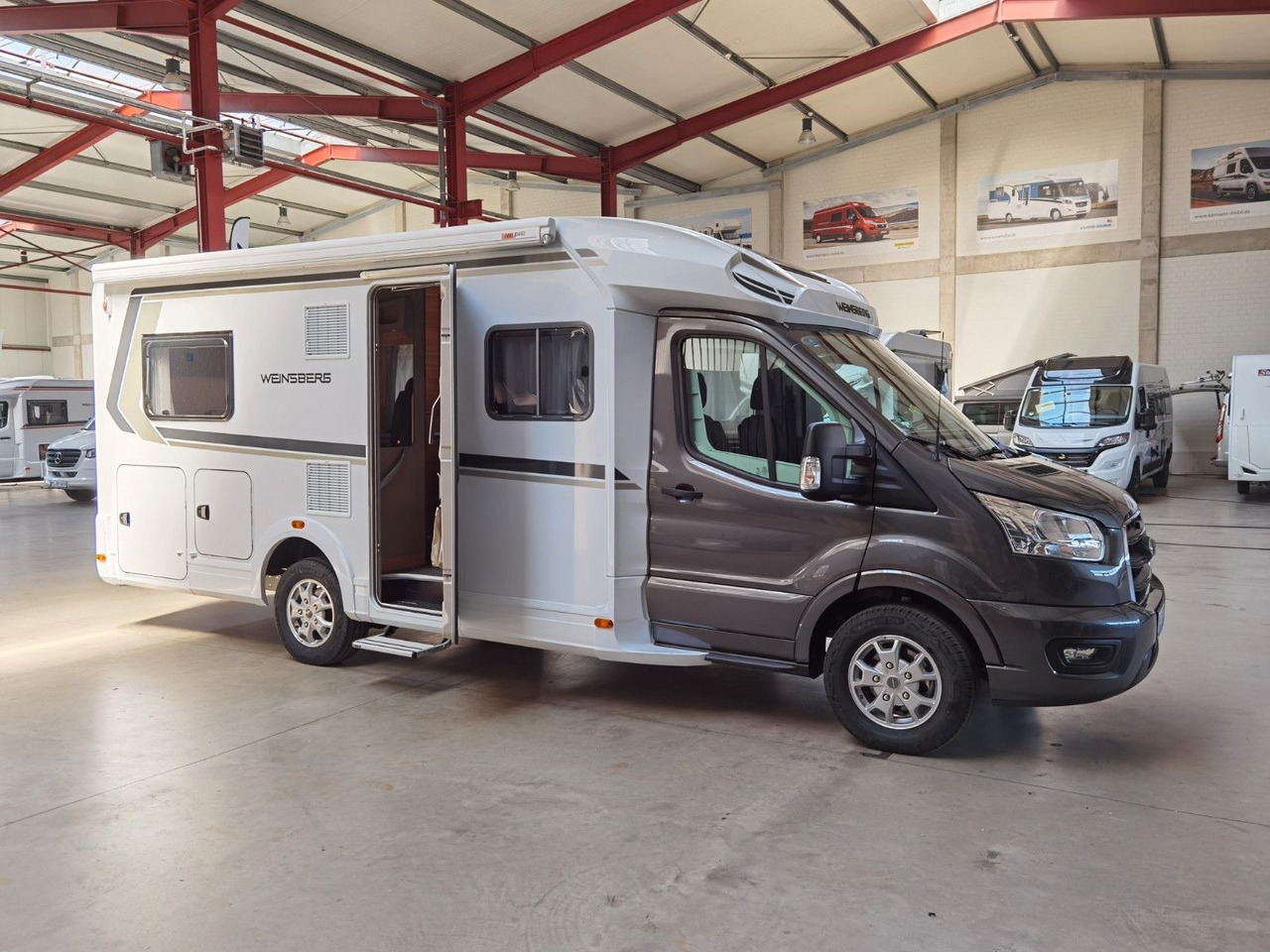 Half integraal camper Weinsberg CARALOFT 650 MF /-2024-/ 155PS / SEITENBETT