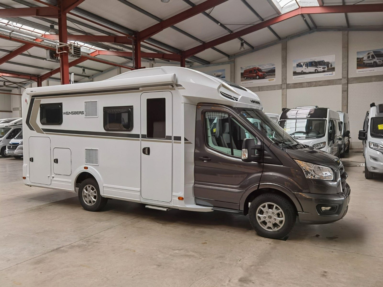 Half integraal camper Weinsberg CARASUITE 650 MEG/155-DSG/EINZELBETTEN & HUBBETT