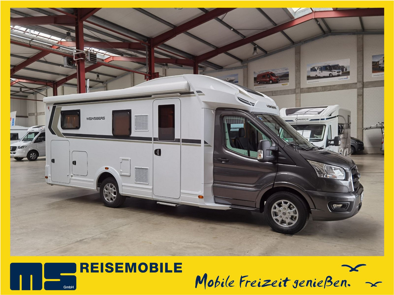 Half integraal camper Weinsberg CARASUITE 700 MEG /155PS /EINZELBETTEN & RAUMBAD