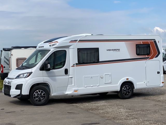 Half integraal camper Weinsberg CaraCompact 600 MEG EDITION [PEPPER]   Automatik