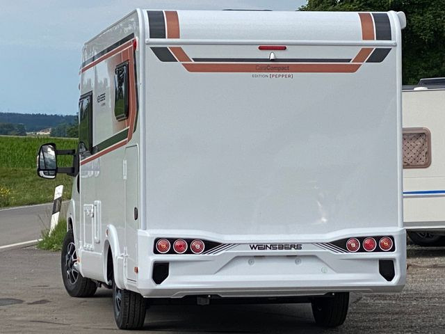 Half integraal camper Weinsberg CaraCompact 600 MEG EDITION [PEPPER]   Automatik